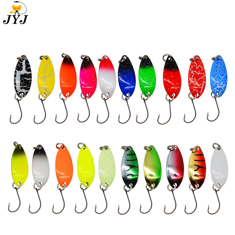 Fishing Lure Swimbait - 20 kolorów 3g metalowa przynęta wędkarska