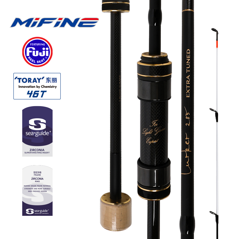Kastking Reel Zephyr - Wędka spinningowa MIFINE LURKER Tubular&Solid Tip