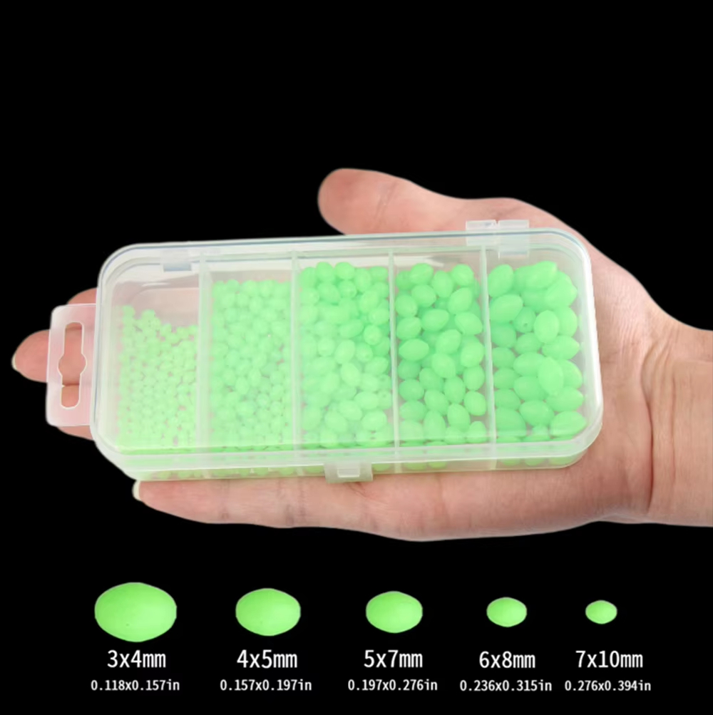 Fishing Lure Kit - 375 sztuk/zestaw świecące w nocy wędkarstwo
