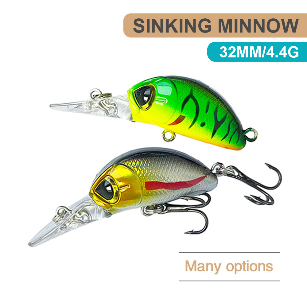 Fishing Lure Jerkbait - 3.2cm 4.4g przynęty tonący Micro Minnow